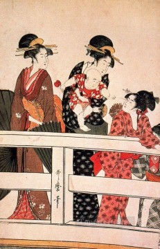 Kitagawa Utamaro Painting - the hour of the horse Kitagawa Utamaro Ukiyo e Bijin ga